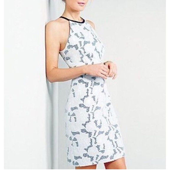 Katherine Kelly Dress Floral Lace Halter Dress - Picture 9 of 9